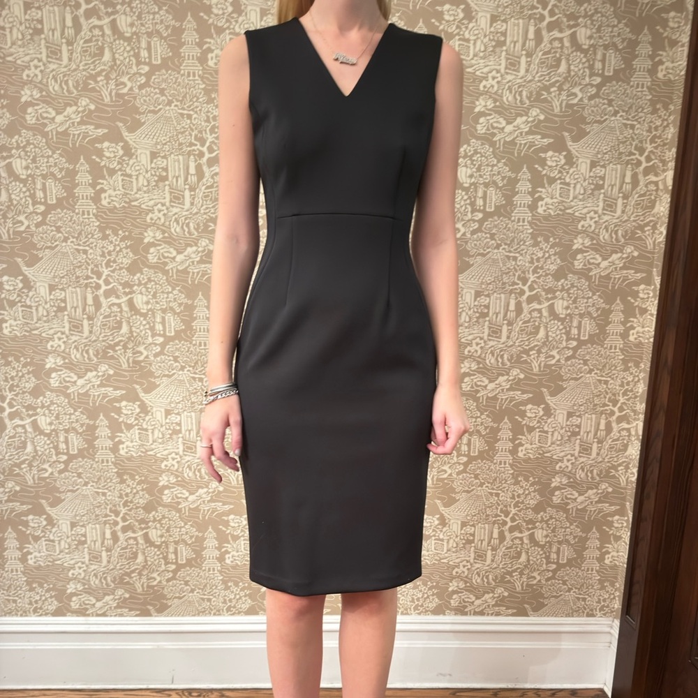 Calvin Klein Black Midi Dress